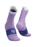 Compressport Unisex's Pro Racing Socks v4.0 Trail - Lupine/Dazz Blue
