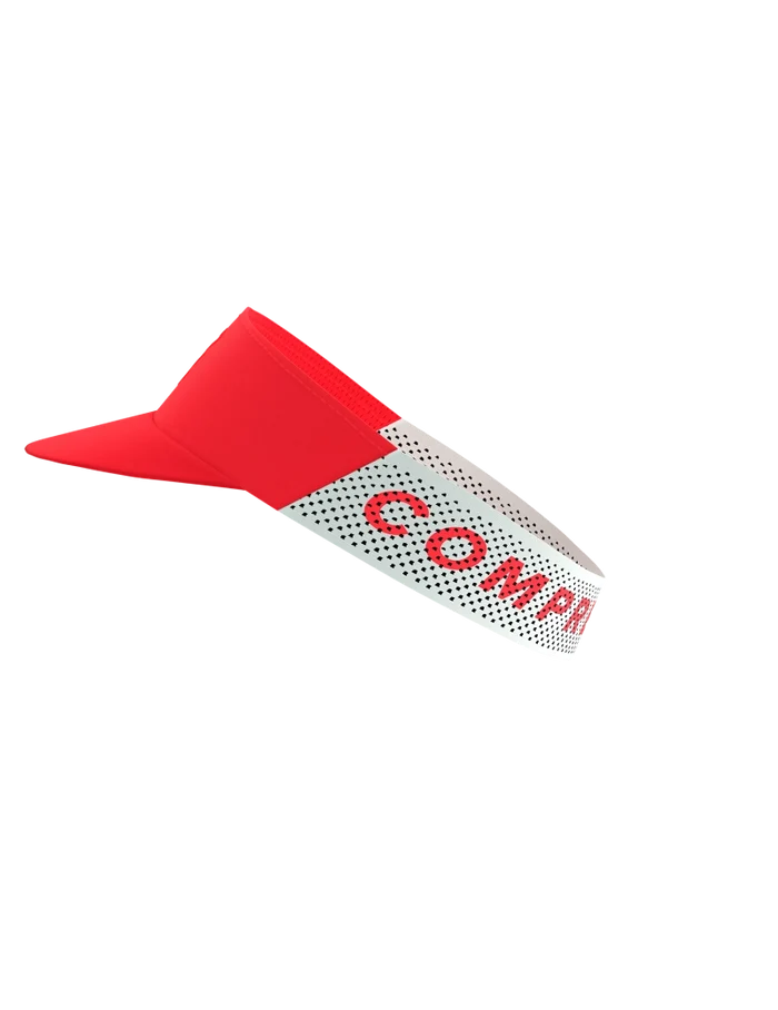 Compressport Unisex's Pro Racing Visor - Fluo Red