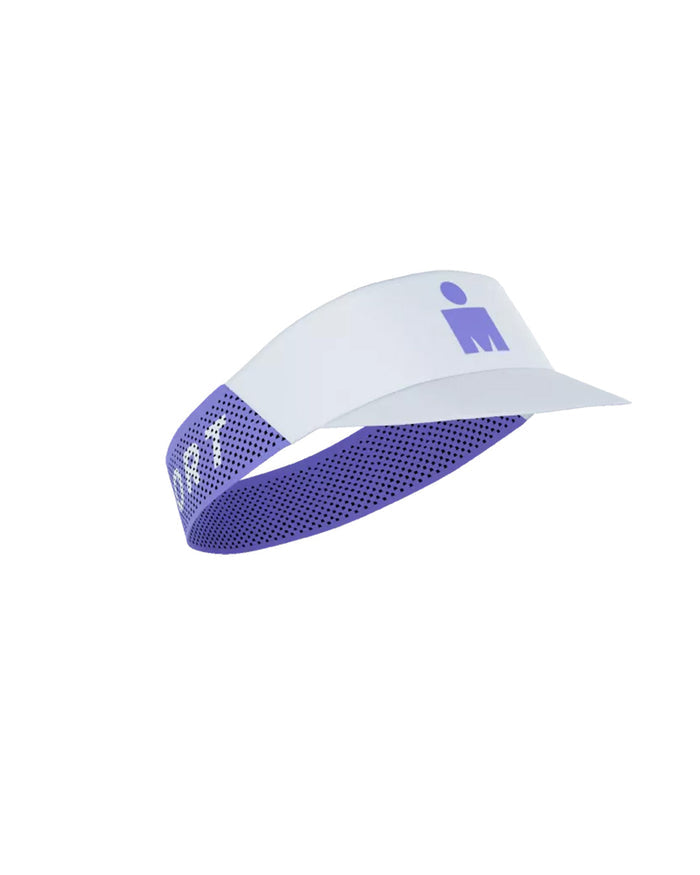 Compressport Unisex's Pro Racing Visor Ironman 2026 - L1 - Jacaranda/White