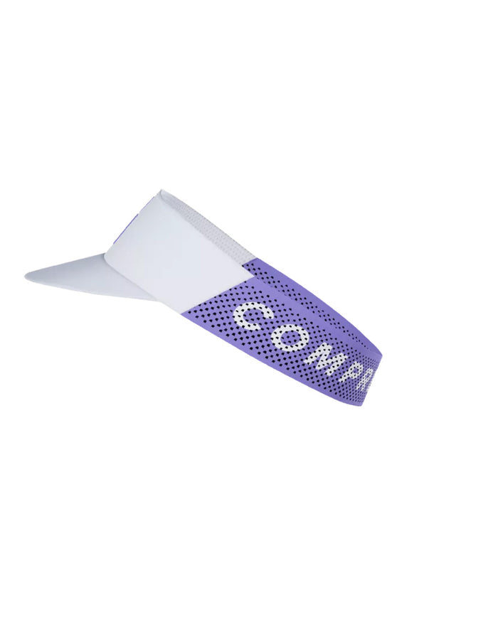 Compressport Unisex's Pro Racing Visor Ironman 2026 - L1 - Jacaranda/White