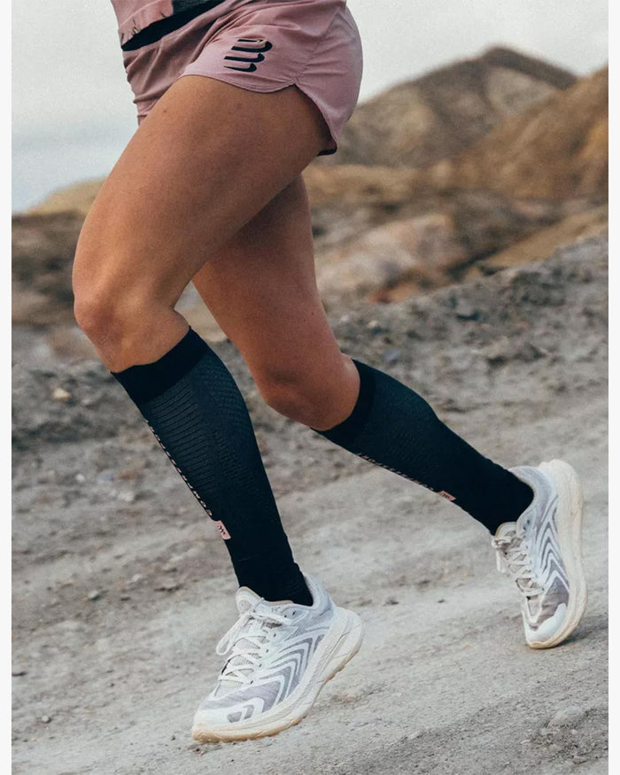 Compressport Unisex's R2 3.0 - Eat My Dust! - Dark Gull Gray
