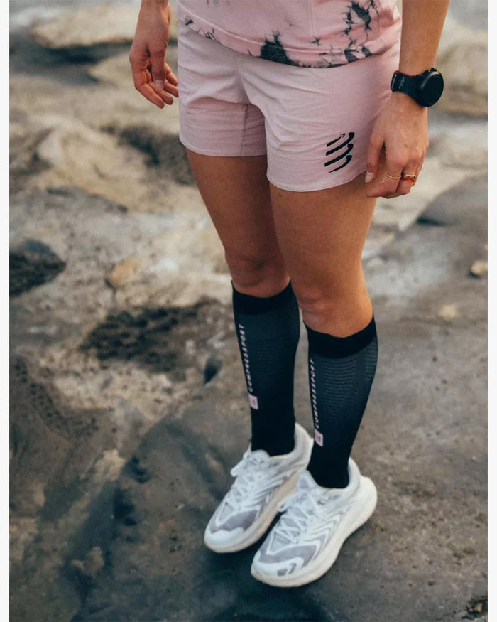 Compressport Unisex's R2 3.0 - Eat My Dust! - Dark Gull Gray