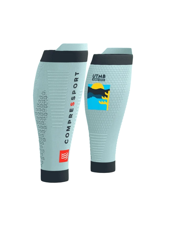 Compressport Unisex's R2 3.0 360° print UTMB 2025 L1 - Ice Flow