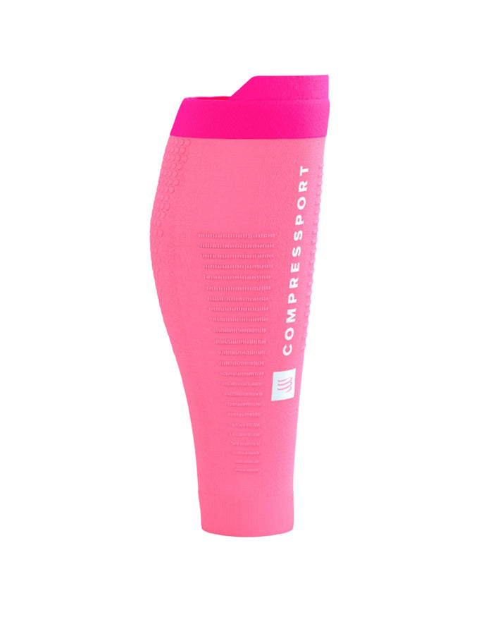 Compressport Unisex's R2 3.0 Calf Sleeves - Begonia/Neon Pink
