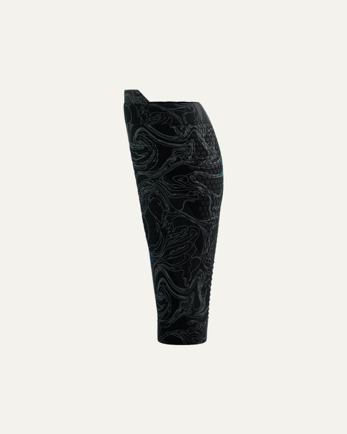 Compressport Unisex's R2 3.0 Calf Sleeves - Black/Aurora