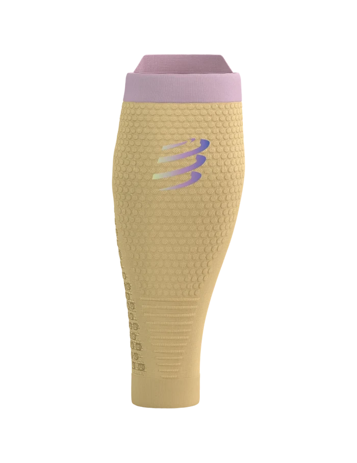 Compressport Unisex's R2 3.0 Calf Sleeves - Impala/Roseate