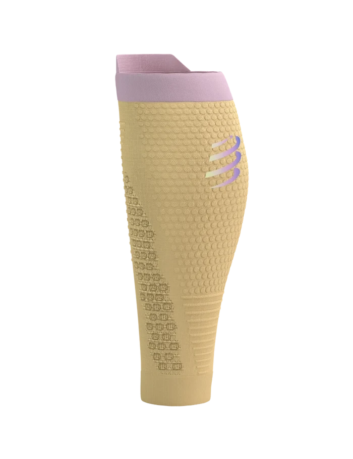 Compressport Unisex's R2 3.0 Calf Sleeves - Impala/Roseate