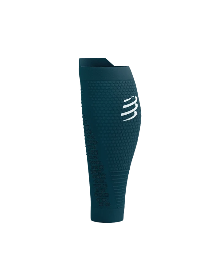 Compressport Unisex's R2 3.0 Calf Sleeves - Stargazer/White