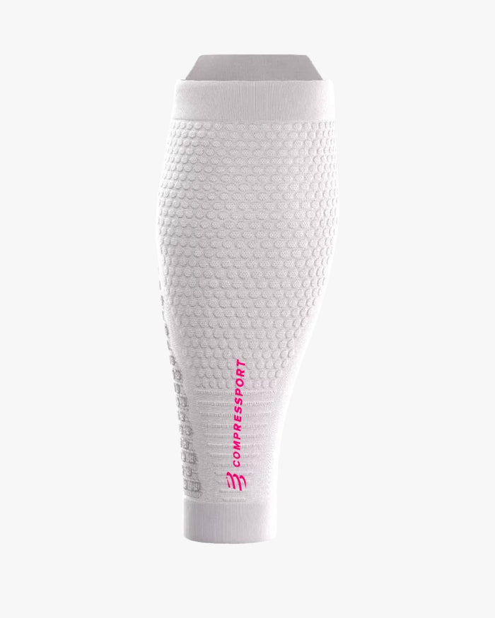 Compressport Unisex's R2 3.0 Calf Sleeves UTMB 2026 L1 - White
