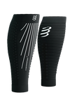 Compressport Unisex's R2 AERO Calf Sleeves - Black/White