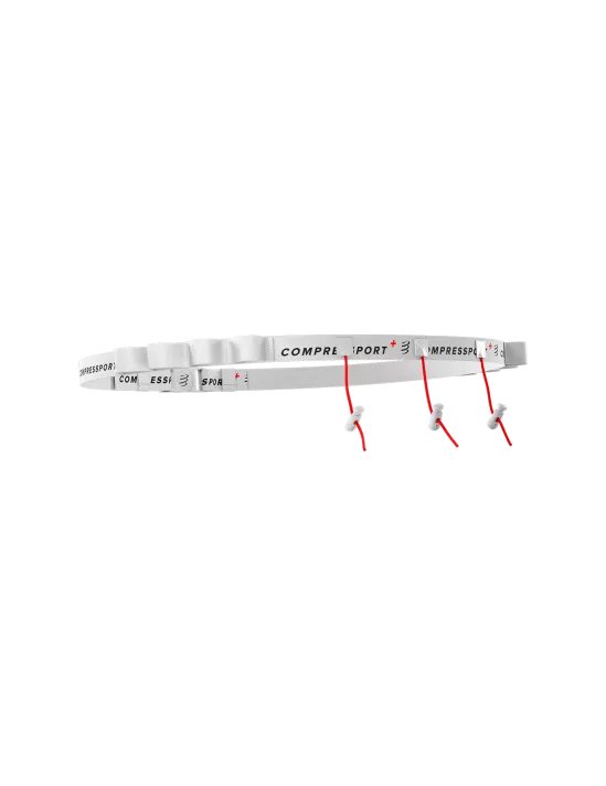 Compressport Unisex's Race Belt - White