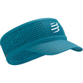 Compressport Unisex's Spiderweb Headband ON/OFF - Mosaic Blue