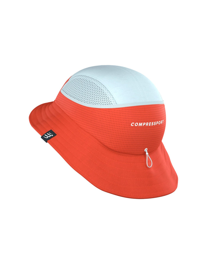Compressport Unisex's Stayfresh Ice Bob - Tigerlily/Star White