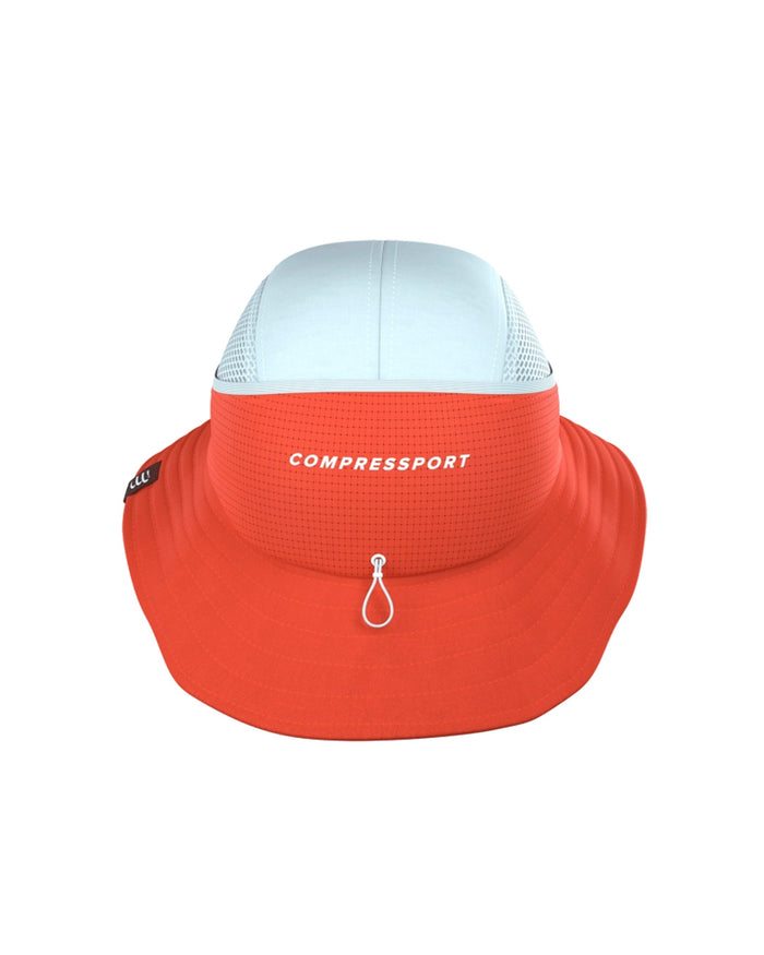 Compressport Unisex's Stayfresh Ice Bob - Tigerlily/Star White
