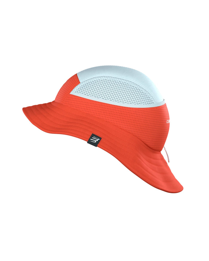 Compressport Unisex's Stayfresh Ice Bob - Tigerlily/Star White