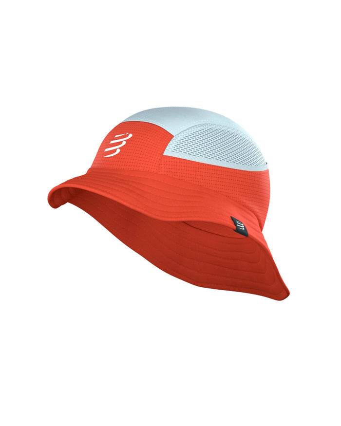 Compressport Unisex's Stayfresh Ice Bob - Tigerlily/Star White