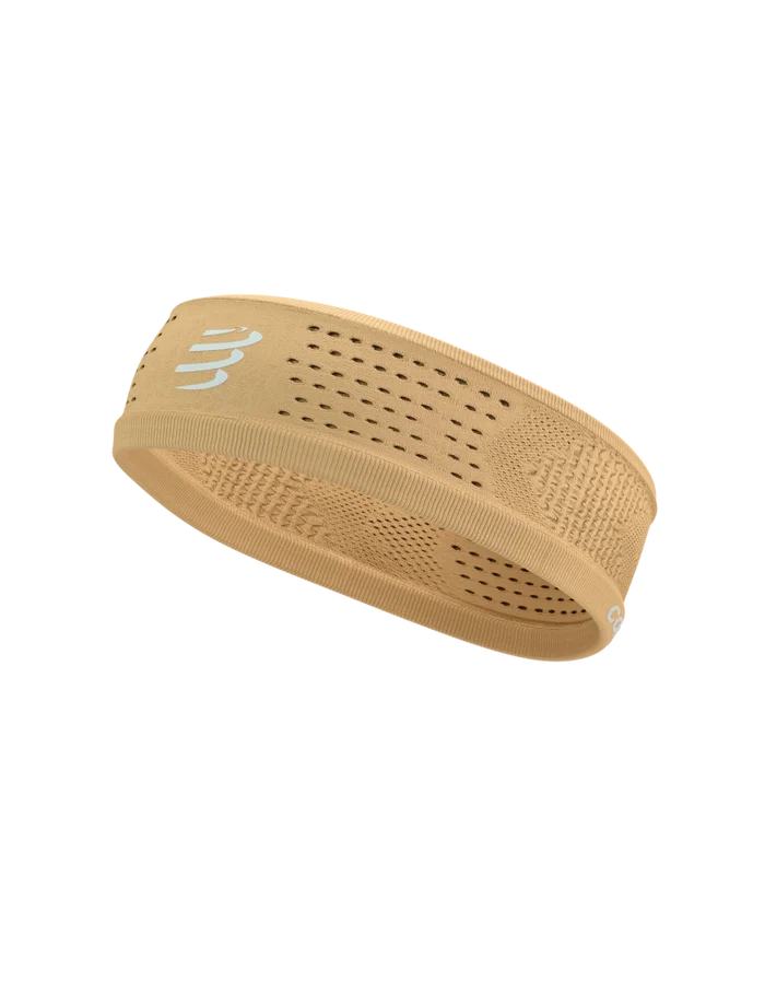 Compressport Unisex's Thin Headband On/Off - Buff Orange