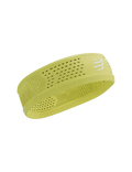 Compressport Unisex's Thin Headband On/Off - Green Sheen