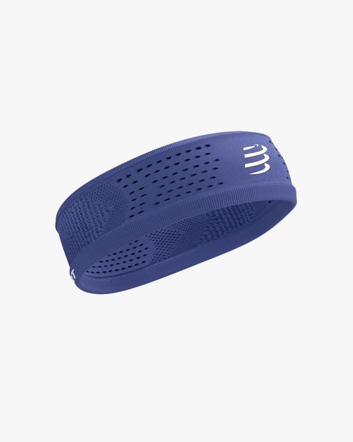 Compressport Unisex's Thin Headband On/Off - Orient Blue