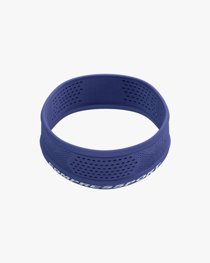 Compressport Unisex's Thin Headband On/Off - Orient Blue