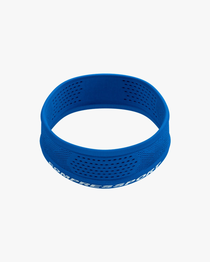 Compressport Unisex's Thin Headband On/Off - Princess Blue