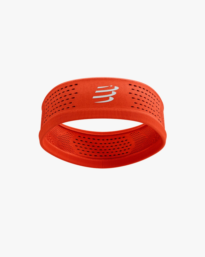 Compressport Unisex's Thin Headband On/Off - Tigerlily