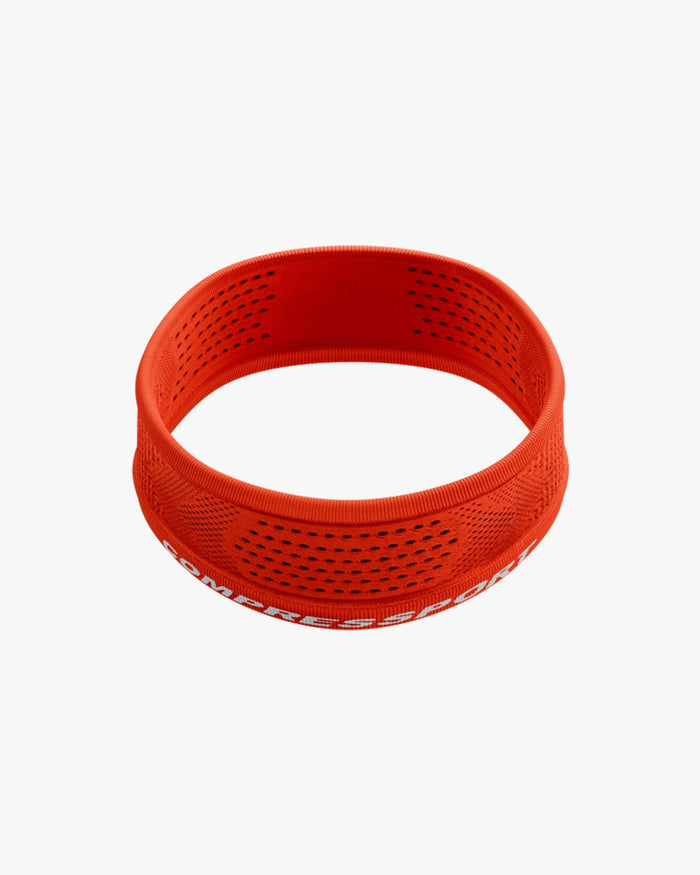 Compressport Unisex's Thin Headband On/Off - Tigerlily