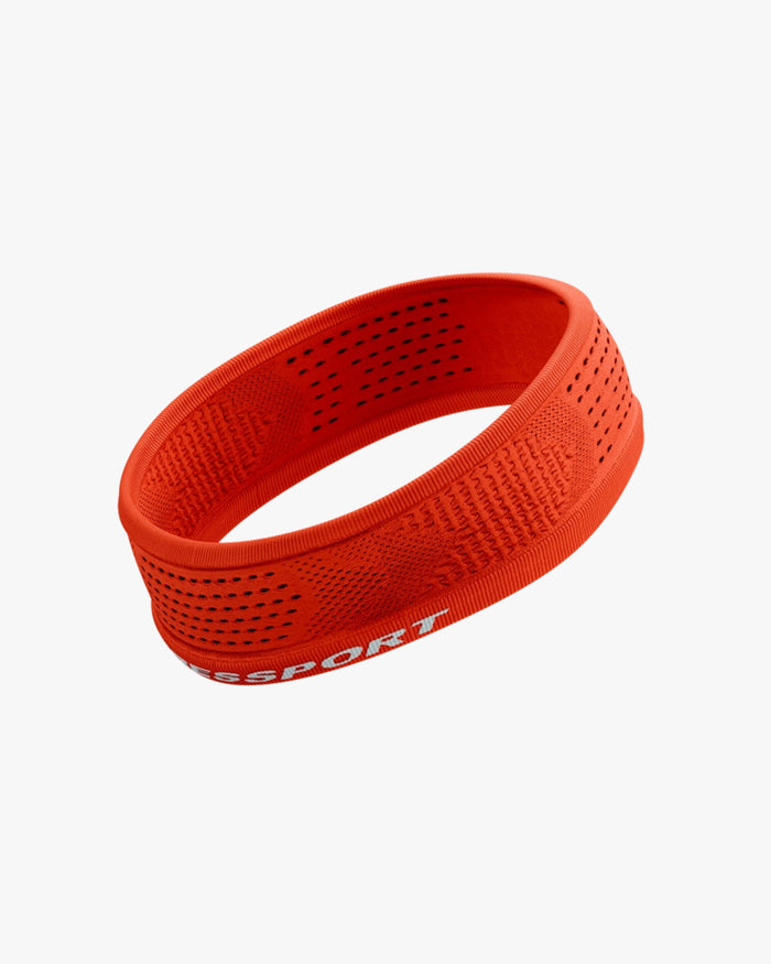 Compressport Unisex's Thin Headband On/Off - Tigerlily