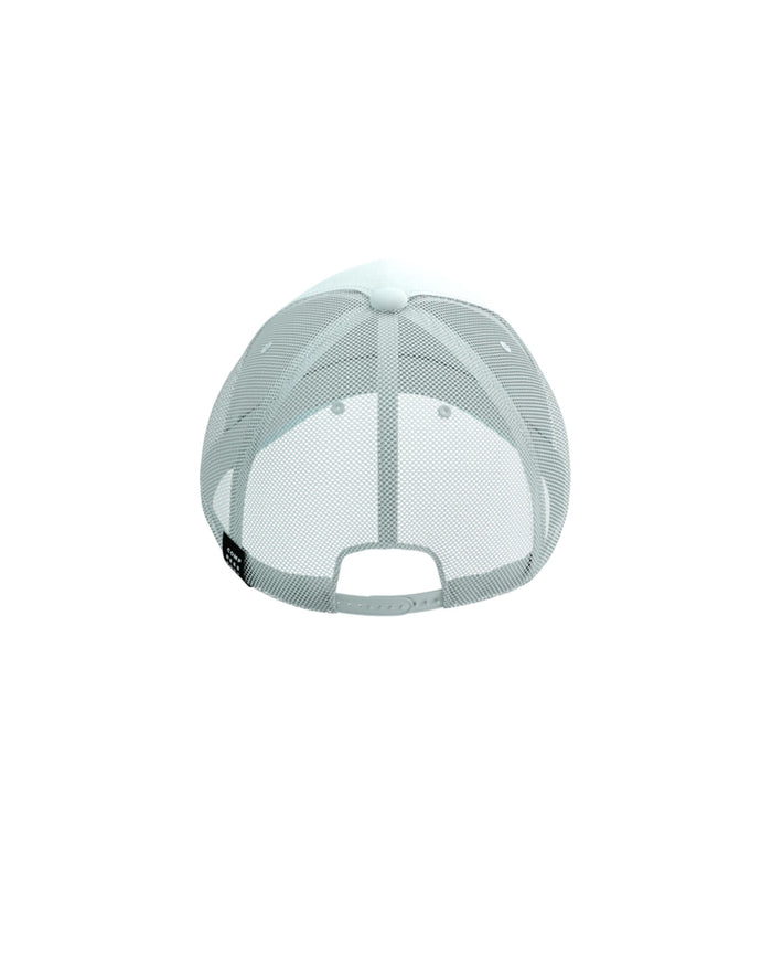 Compressport Unisex's Trucker Cap - Star White/Blue Green