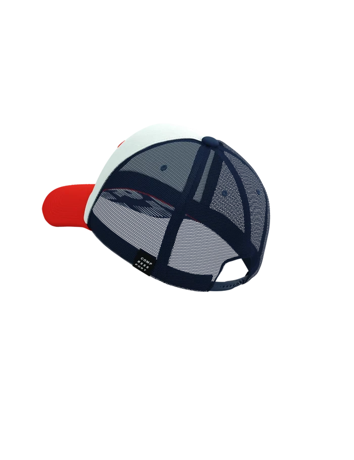 Compressport Unisex's Trucker Cap - Sugar/Blues
