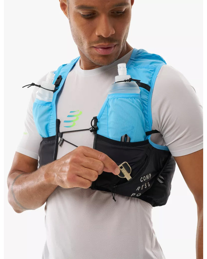 Compressport Unisex's UltRun Evo 10 Pack - Norse Blu
