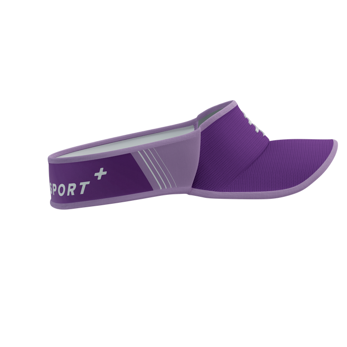 Compressport Unisex's Visor Ultralight - Royal Lilac/White