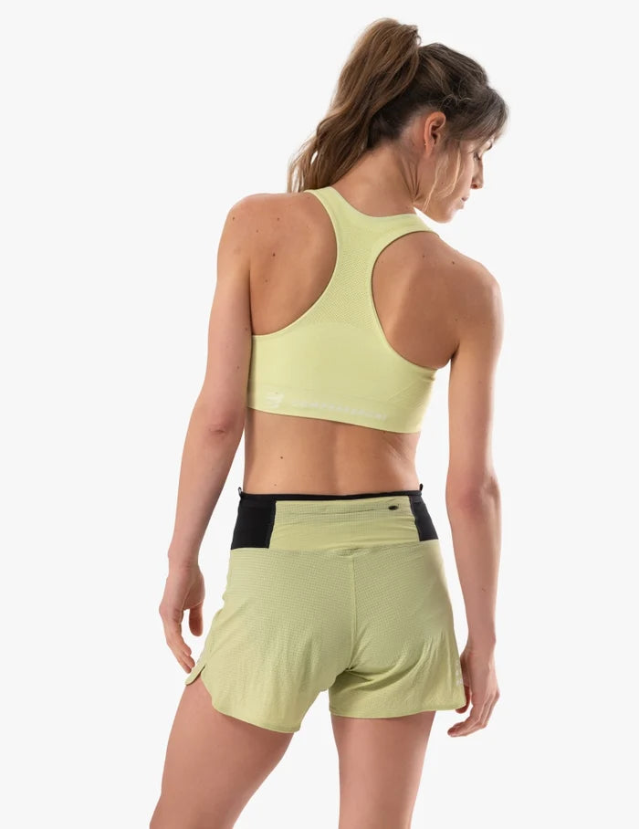 Compressport Women's FeelFree Seamless Bra - Shadow Lime