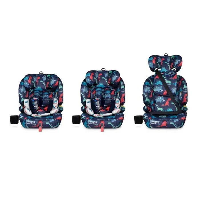 Cosatto Zoomi 3 i - Size Car Seat - D is For Dino D is For Dino - ebebek