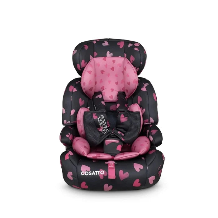 Cosatto Zoomi Group 1/2/3 Car Seat - Charcoal Ligthearted Charcoal Ligthearted - ebebek