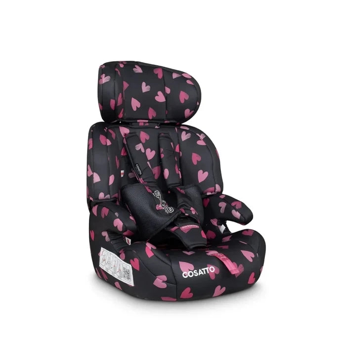 Cosatto Zoomi Group 1/2/3 Car Seat - Charcoal Ligthearted Charcoal Ligthearted - ebebek