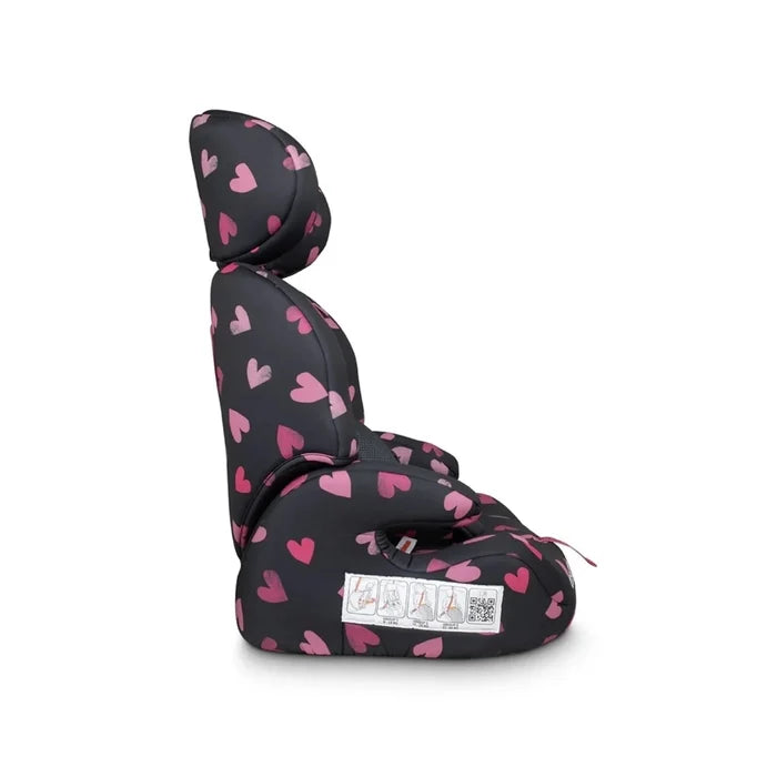 Cosatto Zoomi Group 1/2/3 Car Seat - Charcoal Ligthearted Charcoal Ligthearted - ebebek