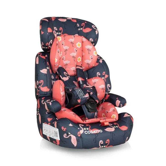 Cosatto Zoomi Group 1/2/3 Car Seat - Pretty Flamingo Pretty Flamingo - ebebek