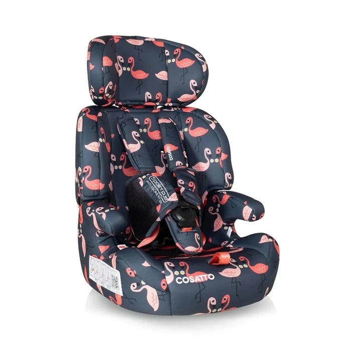 Cosatto Zoomi Group 1/2/3 Car Seat - Pretty Flamingo Pretty Flamingo - ebebek