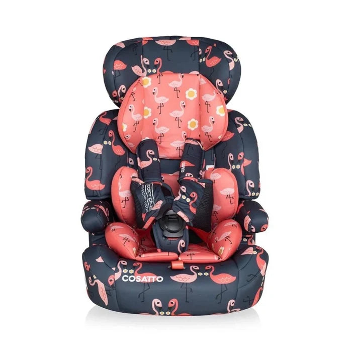 Cosatto Zoomi Group 1/2/3 Car Seat - Pretty Flamingo Pretty Flamingo - ebebek