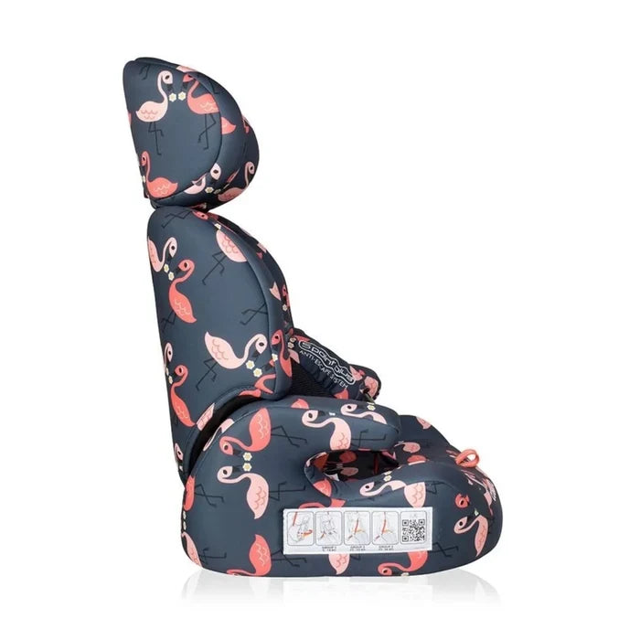 Cosatto Zoomi Group 1/2/3 Car Seat - Pretty Flamingo Pretty Flamingo - ebebek