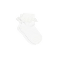Cotton Lace Socks White