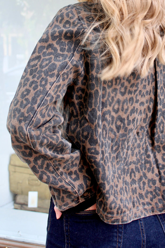 Davita Leopard Jacket