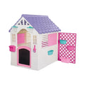 Dolu Deluxe Garden Playhouse with Fence – Pink - ebebek