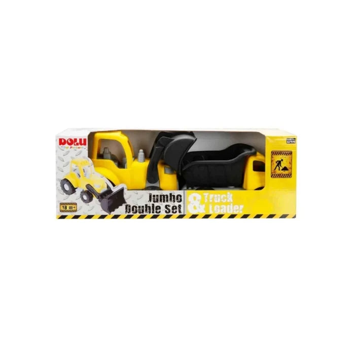 Dolu Jumbo Truck & Loader Set - ebebek