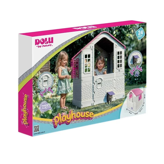 Dolu Playhouse - Pink - ebebek