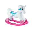 Dolu Unicorn Rocking Horse with Wheels - Pink - ebebek