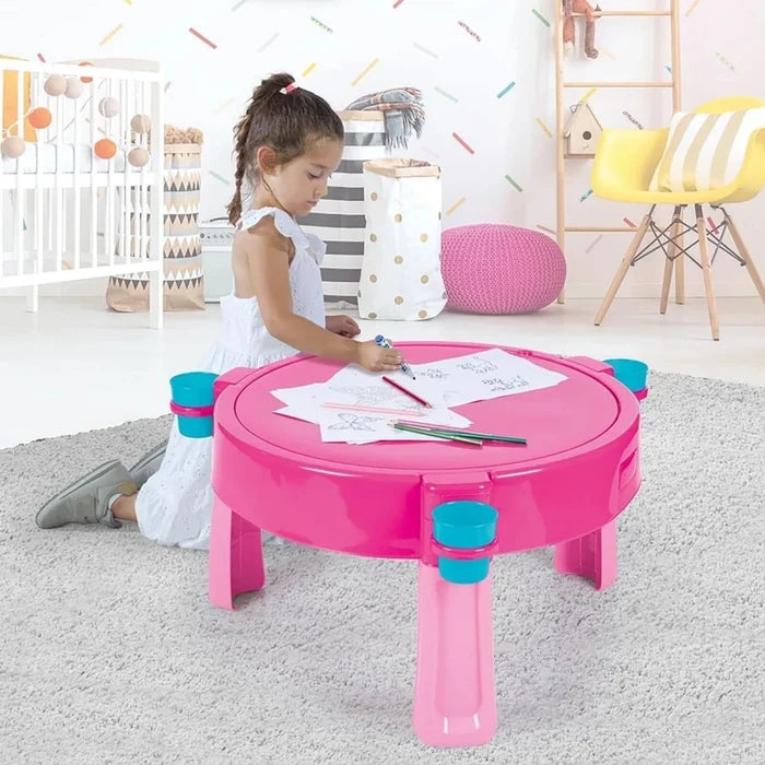 Dolu Unicorn Sand & Water Play Table – Pink - ebebek