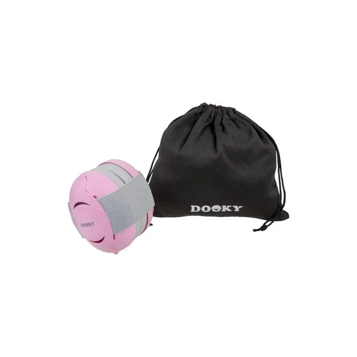 Dooky Baby Ear Protection 0 - 3 years - Pink - ebebek