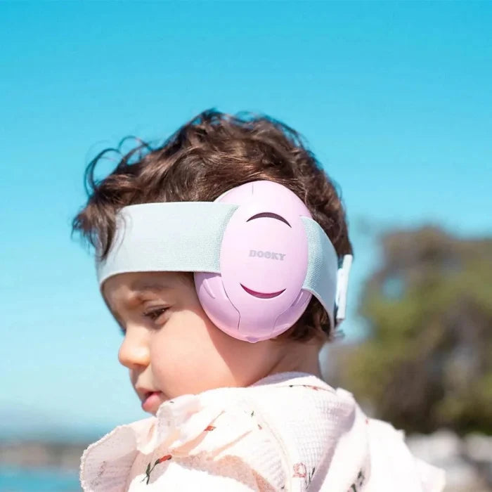 Dooky Baby Ear Protection 0 - 3 years - Pink - ebebek